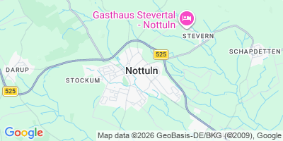 Karte Nottuln