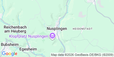 Karte Nusplingen