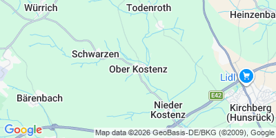 Karte Ober Kostenz