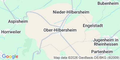 Karte Ober-Hilbersheim