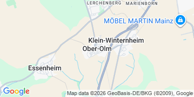 Karte Ober-Olm