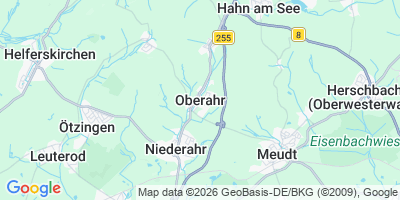 Karte Oberahr