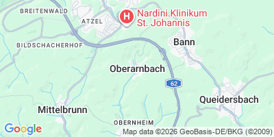 Karte Oberarnbach