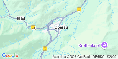 Karte Oberau