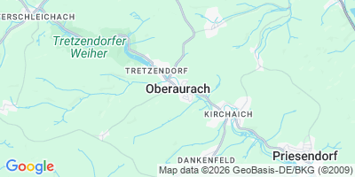 Karte Oberaurach