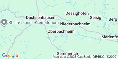 Karte Oberbachheim