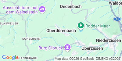 Karte Oberdürenbach