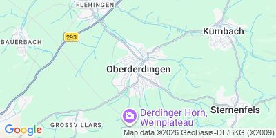 Karte Oberderdingen