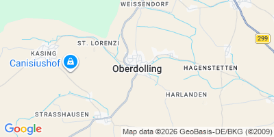 Karte Oberdolling