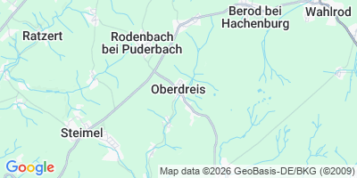 Karte Oberdreis