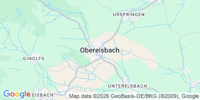 Karte Oberelsbach