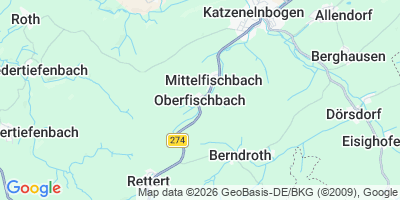 Karte Oberfischbach