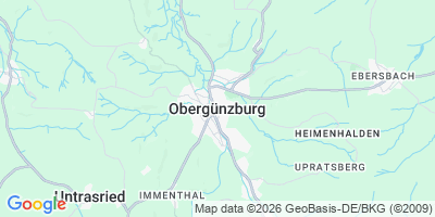 Karte Obergünzburg
