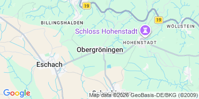 Karte Obergröningen