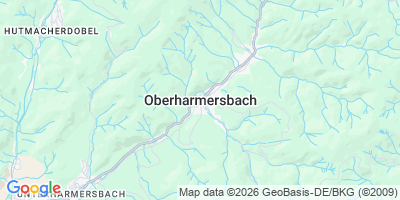 Karte Oberharmersbach