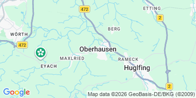 Karte Oberhausen
