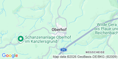 Karte Oberhof