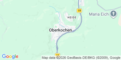 Karte Oberkochen