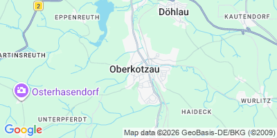 Karte Oberkotzau