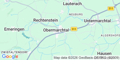 Karte Obermarchtal