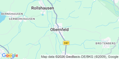 Karte Obernfeld