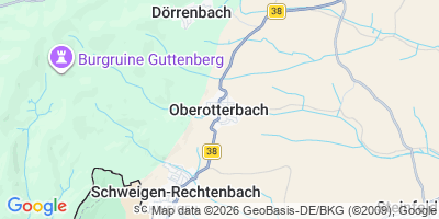 Karte Oberotterbach