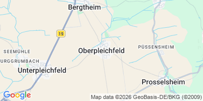 Karte Oberpleichfeld