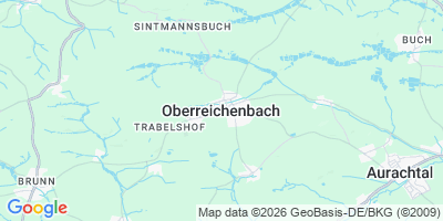 Karte Oberreichenbach