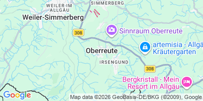 Karte Oberreute