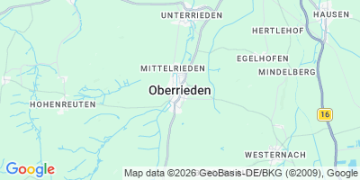 Karte Oberrieden