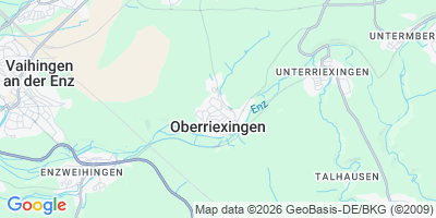 Karte Oberriexingen