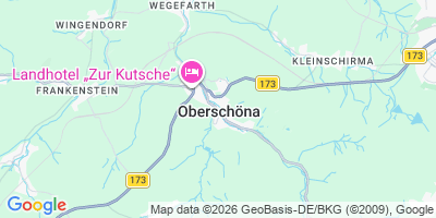 Karte Oberschöna