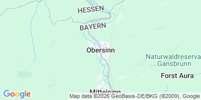 Karte Obersinn