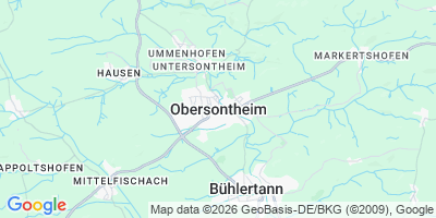 Karte Obersontheim