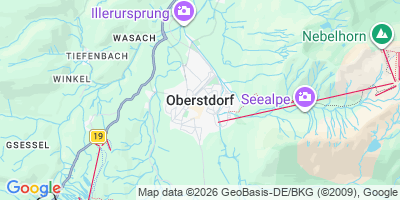 Karte Oberstdorf