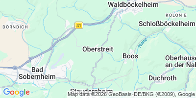 Karte Oberstreit