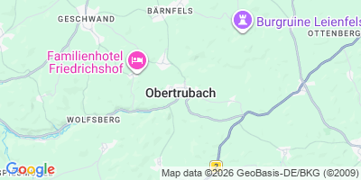 Karte Obertrubach