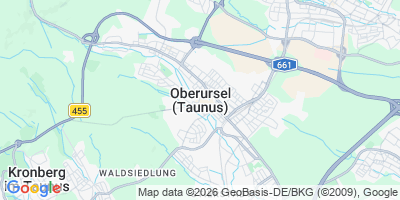 Karte Oberursel (Taunus)