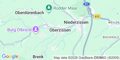 Karte Oberzissen