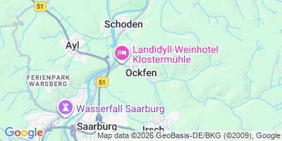 Karte Ockfen