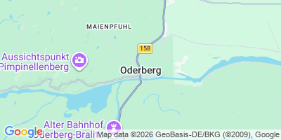 Karte Oderberg