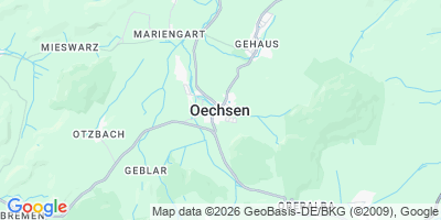 Karte Oechsen