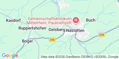 Karte Oelsberg