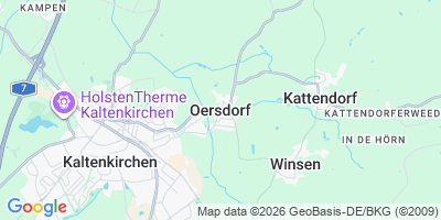 Karte Oersdorf