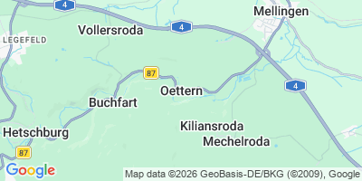 Karte Oettern