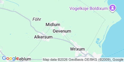 Karte Oevenum