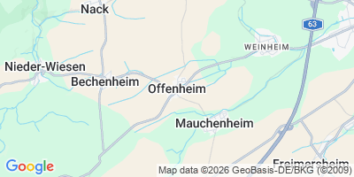 Karte Offenheim