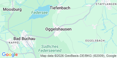 Karte Oggelshausen
