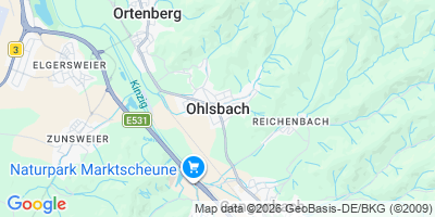 Karte Ohlsbach