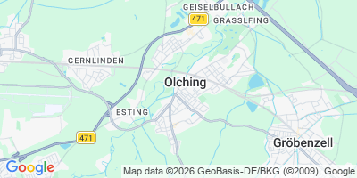 Karte Olching